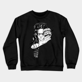 WOMAN MASK Crewneck Sweatshirt